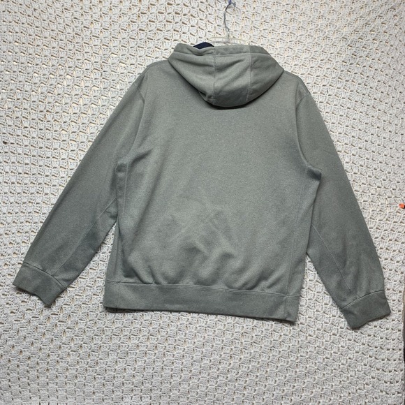 Nike Therma Fit Hoodie Pullover Men's Size M Gray Center Swoosh Logo - Picture 4 of 10